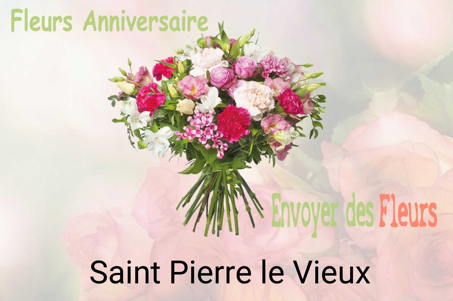 Bouquet de fleurs d’anniversaire livré à Saint-Pierre-le-Vieux